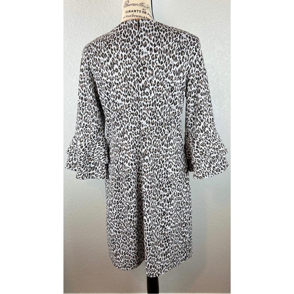 Tyler Boe Heidi Shift Dress with Leipard Print - Picture 3 of 9